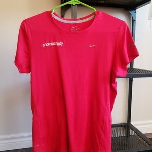 Sporting life 10k Nike dri fit running shirt